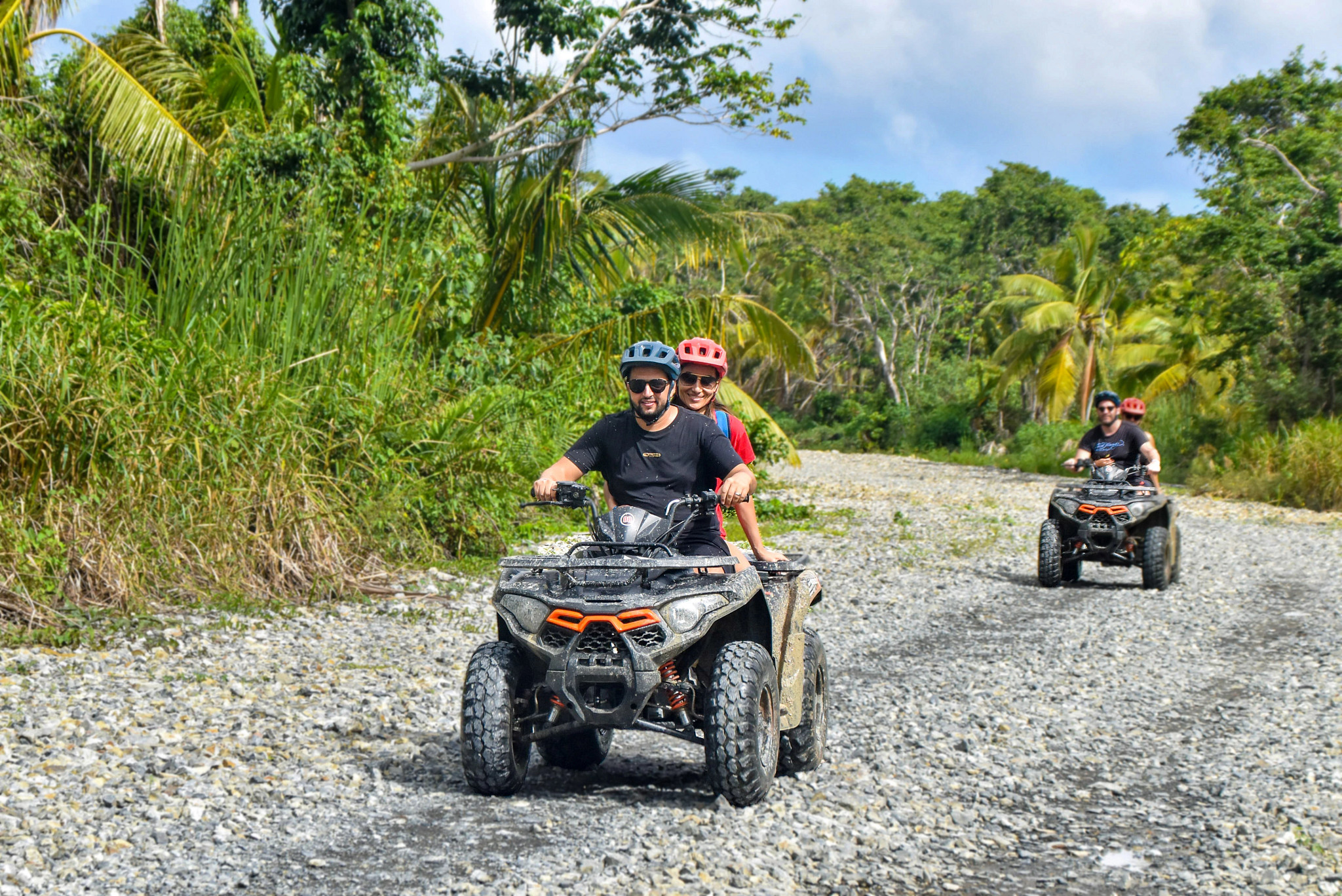 Group ATV expedition