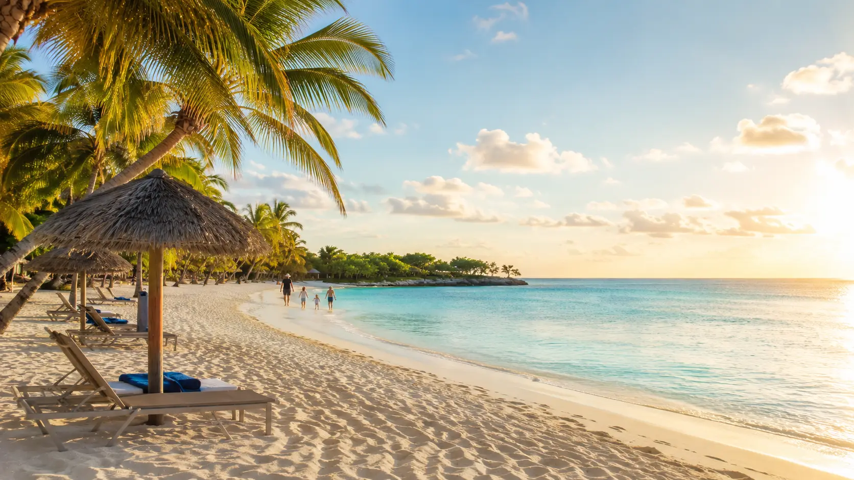 Family-friendly private beach in Punta Cana